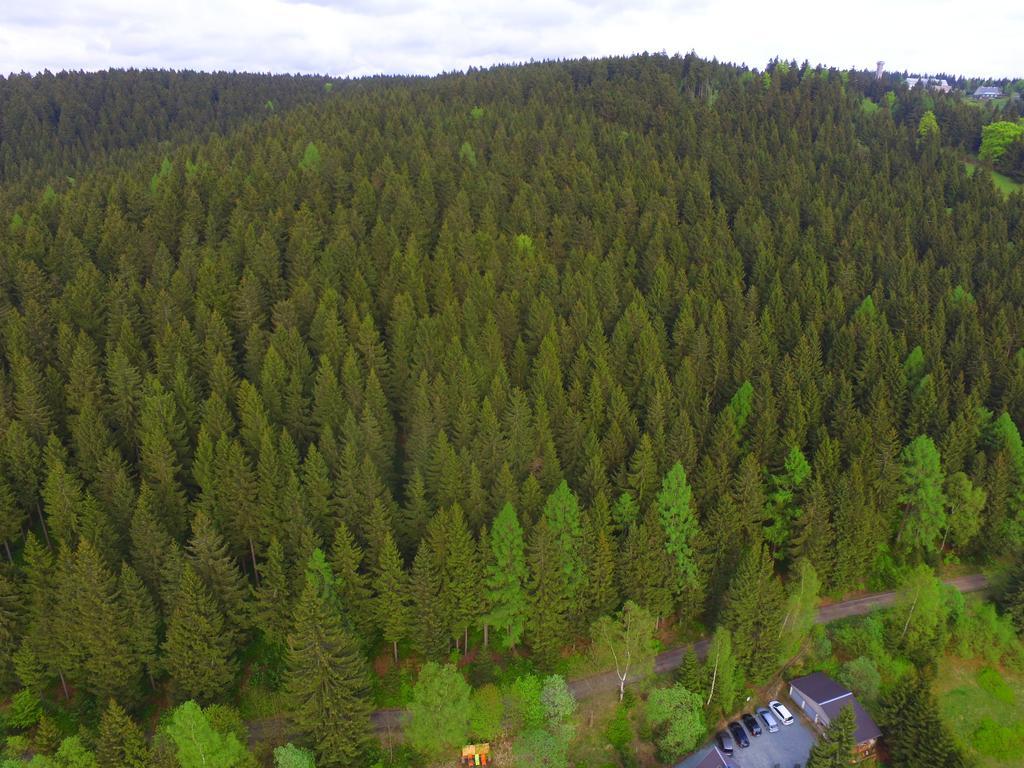 Greizer Kammhuette Gaststaette & Pension Klingenthal Extérieur photo